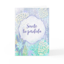 Susurro de Flores – Tarjeta de condolencias