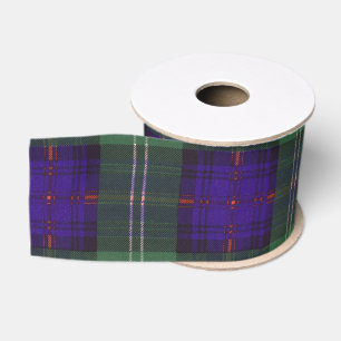 Sutherland Clan Plaid Scottish tartan Grosgrain Ribbon