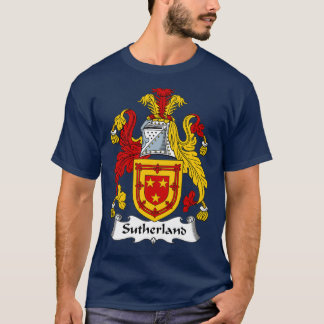 Sutherland Coat of Arms Sutherland Family Crest  T-Shirt