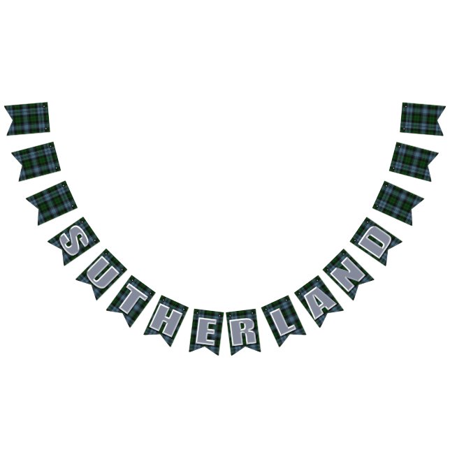 Sutherland District Tartan Bunting (All)