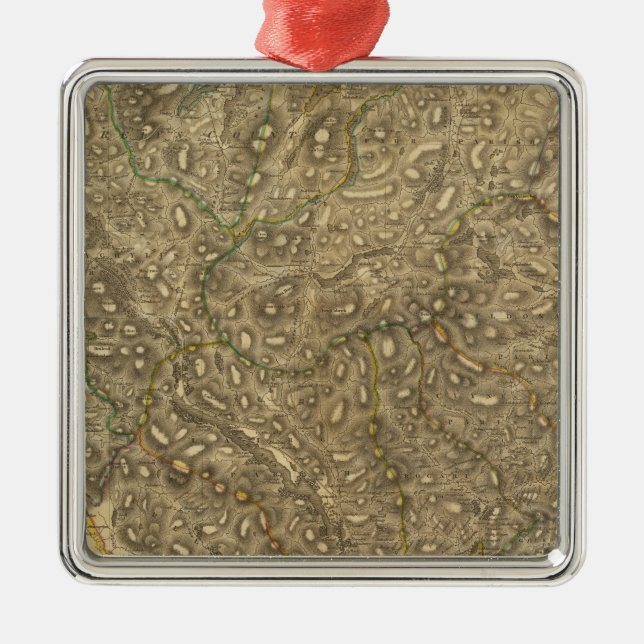 Sutherland Shire Metal Tree Decoration (Front)