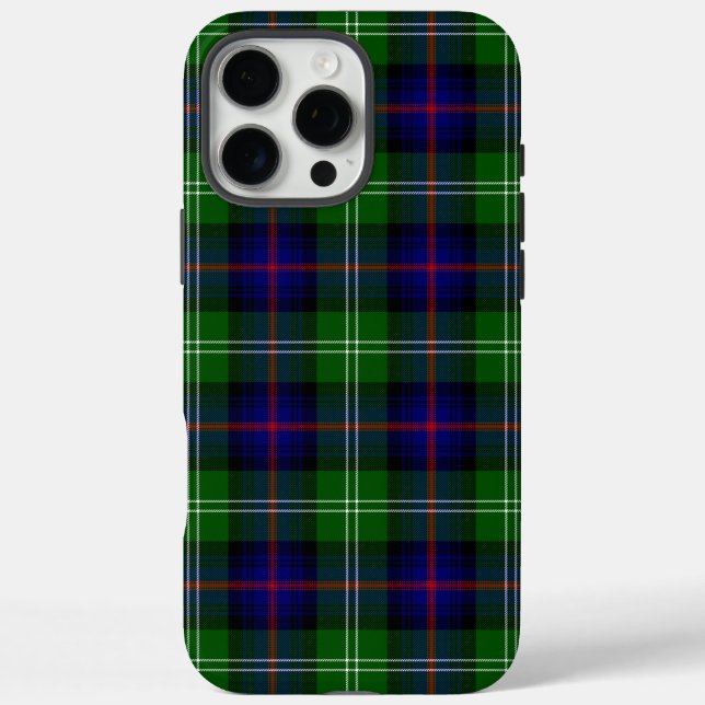 Sutherland tartan blue green plaid Case-Mate iPhone case (Back)
