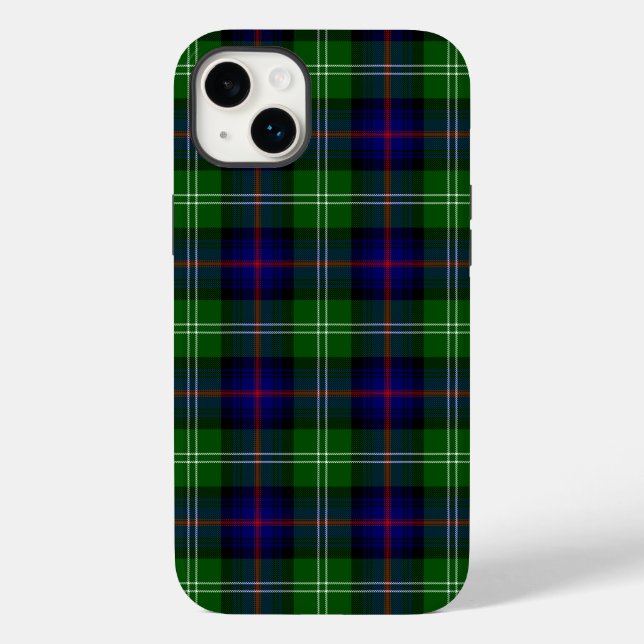 Sutherland tartan blue green plaid Case-Mate iPhone case (Back)
