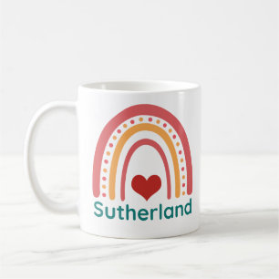 Sutherland Vintage Boho Rainbow Coffee Mug
