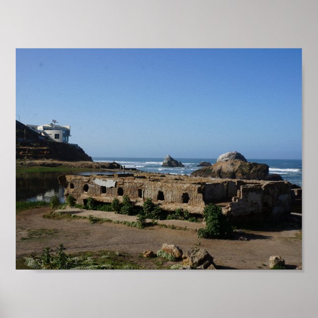 Sutro Baths Ruins – San Francisco Poster (Front)