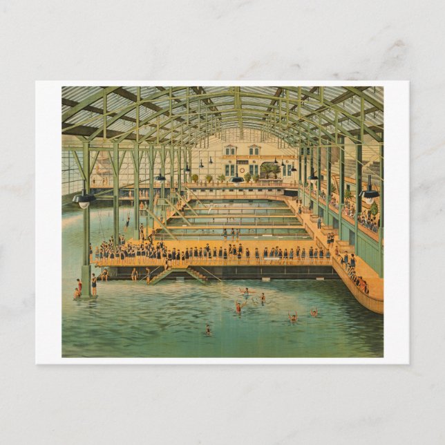 Sutro Baths San Francisco California 1885 Postcard (Front)