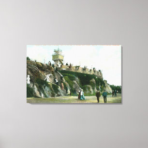 Sutro Heights Parapet Canvas Print