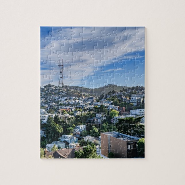 Sutro Tower Jigsaw Puzzle (Vertical)