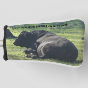 Sutter Buttes Mountain Range the Bull, Golfing. Golf Head Cover