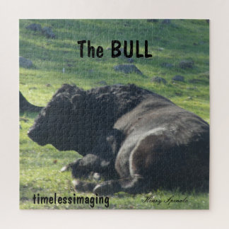 Sutter Buttes Mountain Range the Bull Puzzle. Jigsaw Puzzle