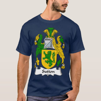 Sutton Coat of Arms Family Crest  T-Shirt