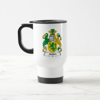 Sutton Family Crest Travel Mug