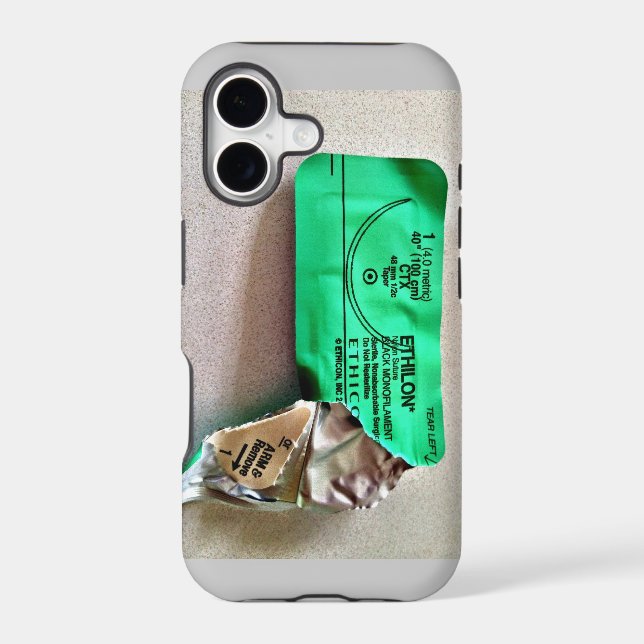 Suture wrapper Iphone 5 cover (Back)