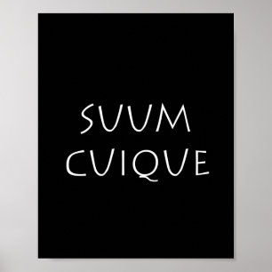Suum cuique poster