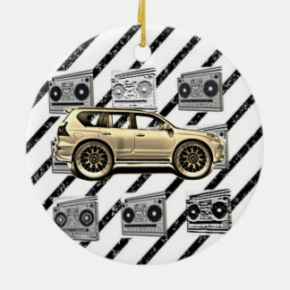 SUV HOLIDAY CERAMIC TREE DECORATION