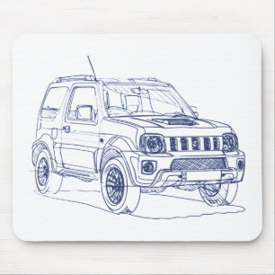 Suz Jimny 2013 Mouse Mat
