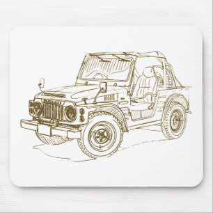 Suz Jimny SJ10 Mouse Mat