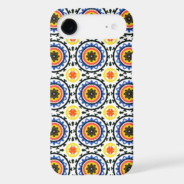 Suzani Pattern Case-Mate iPhone Case (Back)