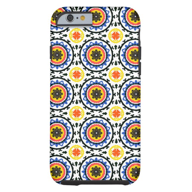 Suzani Pattern Case-Mate iPhone Case (Back)
