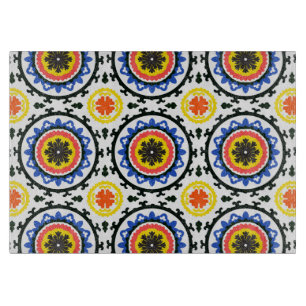 Suzani Pattern Cutting Board