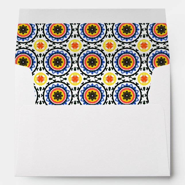 Suzani Pattern Envelopes (Back (Bottom))