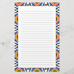 Suzani Pattern Stationery