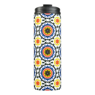 Suzani Pattern Thermal Tumbler