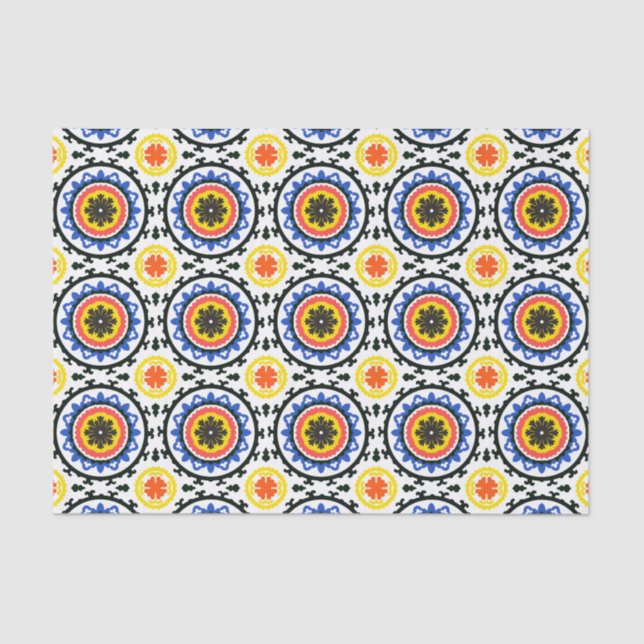 Suzani Pattern Tissue Paper (Front)