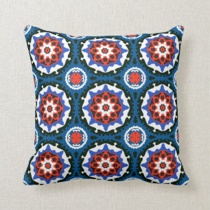 Suzani Pattern With Bold Ornament Cushion
