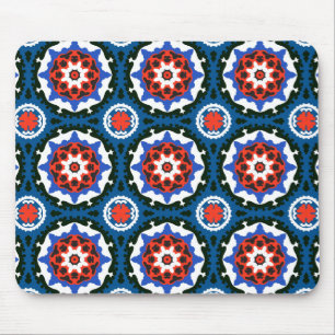 Suzani Pattern With Bold Ornament Mouse Mat