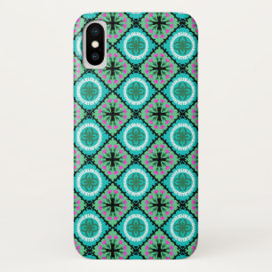 Suzani Pattern with Uzbek and Kazakh Motifs iPhone X Case