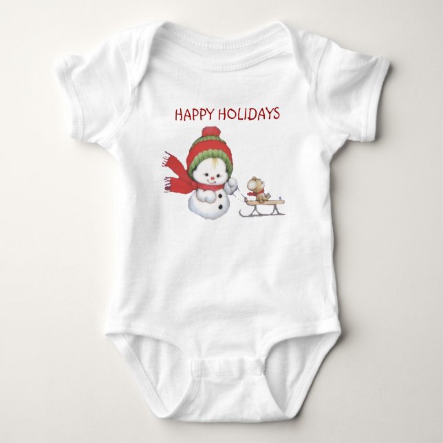 SUZANNE ELIZABETH CHRISTMAS COLLECTION - BABY BODYSUIT (Front)