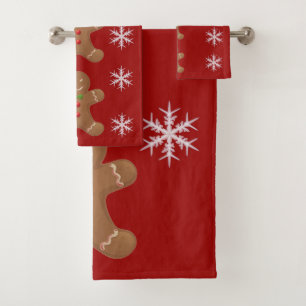 SUZANNE ELIZABETH CHRISTMAS COLLECTION BATH TOWEL SET