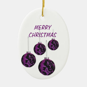 SUZANNE ELIZABETH CHRISTMAS COLLECTION CERAMIC ORN TREE DECORATION