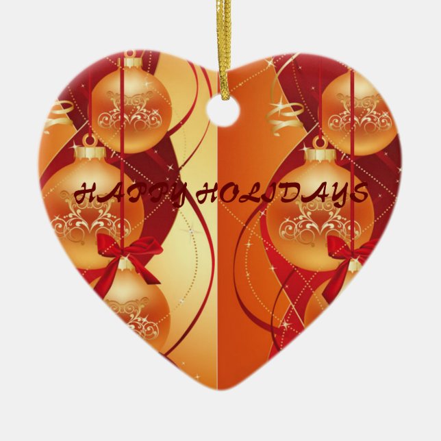 SUZANNE ELIZABETH CHRISTMAS COLLECTION CERAMIC TREE DECORATION (Front)