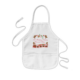 Suzanne Elizabeth Christmas Collection Girls Apron