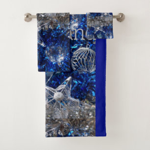 Suzanne Elizabeth Christmas Collection Holiday Bath Towel Set