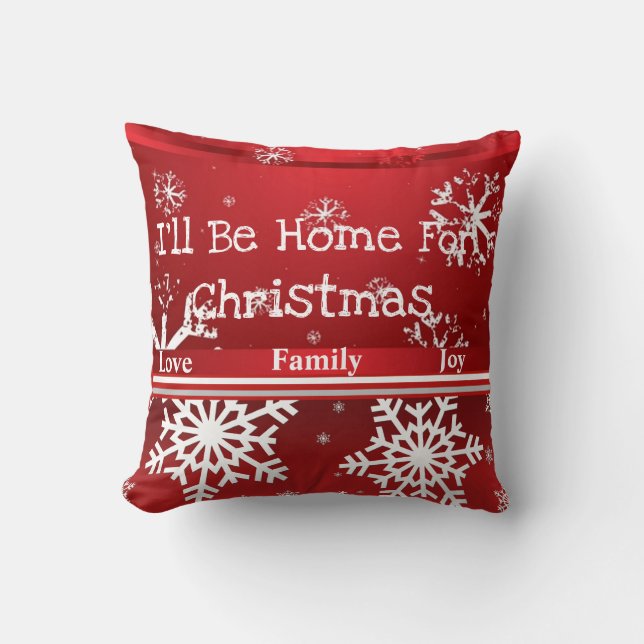 Suzanne Elizabeth Christmas Collection - Holiday Cushion (Front)