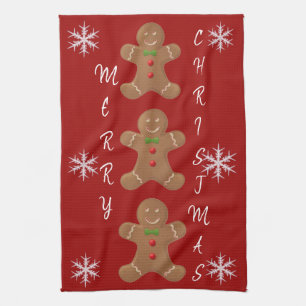Suzanne Elizabeth Christmas Collection Holiday Tea Towel