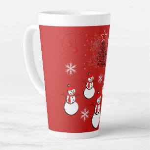 Suzanne Elizabeth Christmas Collection Latte Mug