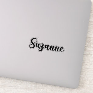 Suzanne Name - Handwritten Calligraphy