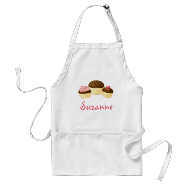 Suzanne Personalised Cupcake Apron (Front)