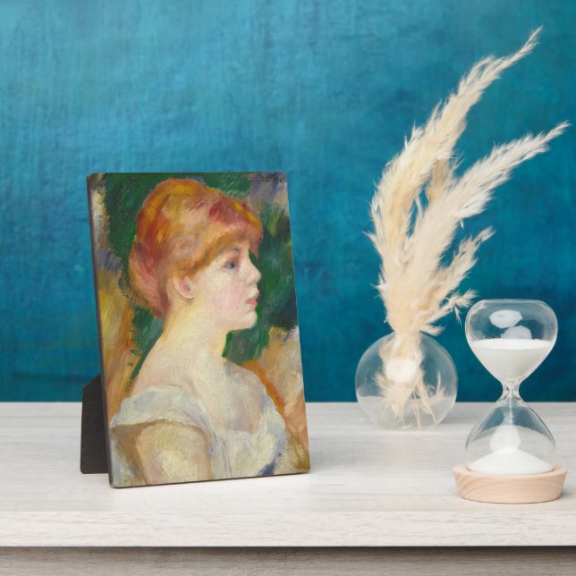 Suzanne Valadon, c.1885 (oil on canvas) Plaque (Side)