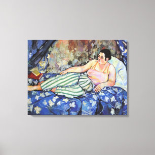 SUZANNE VALADON - The blue room 1923 Canvas Print