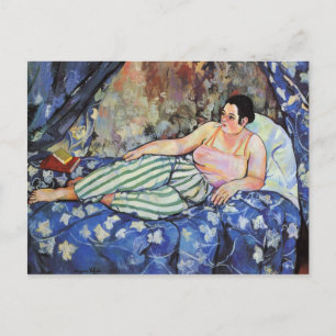SUZANNE VALADON - The blue room 1923 Postcard