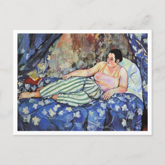 Suzanne Valadon, The Blue Room, 1923 Postcard