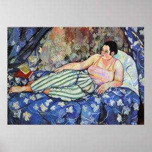 SUZANNE VALADON - The blue room 1923 Poster
