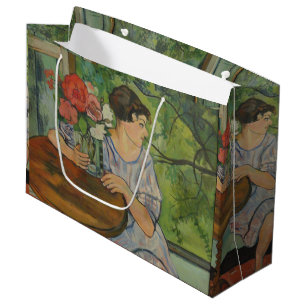 Suzanne Valadon Young Girl in Front of a Window Large Gift Bag