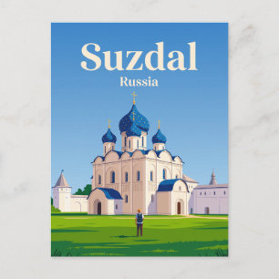 Suzdal Kremlin Russia Postcard
