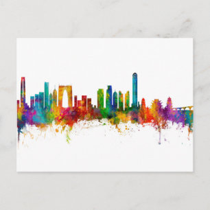 Suzhou China Skyline Postcard
